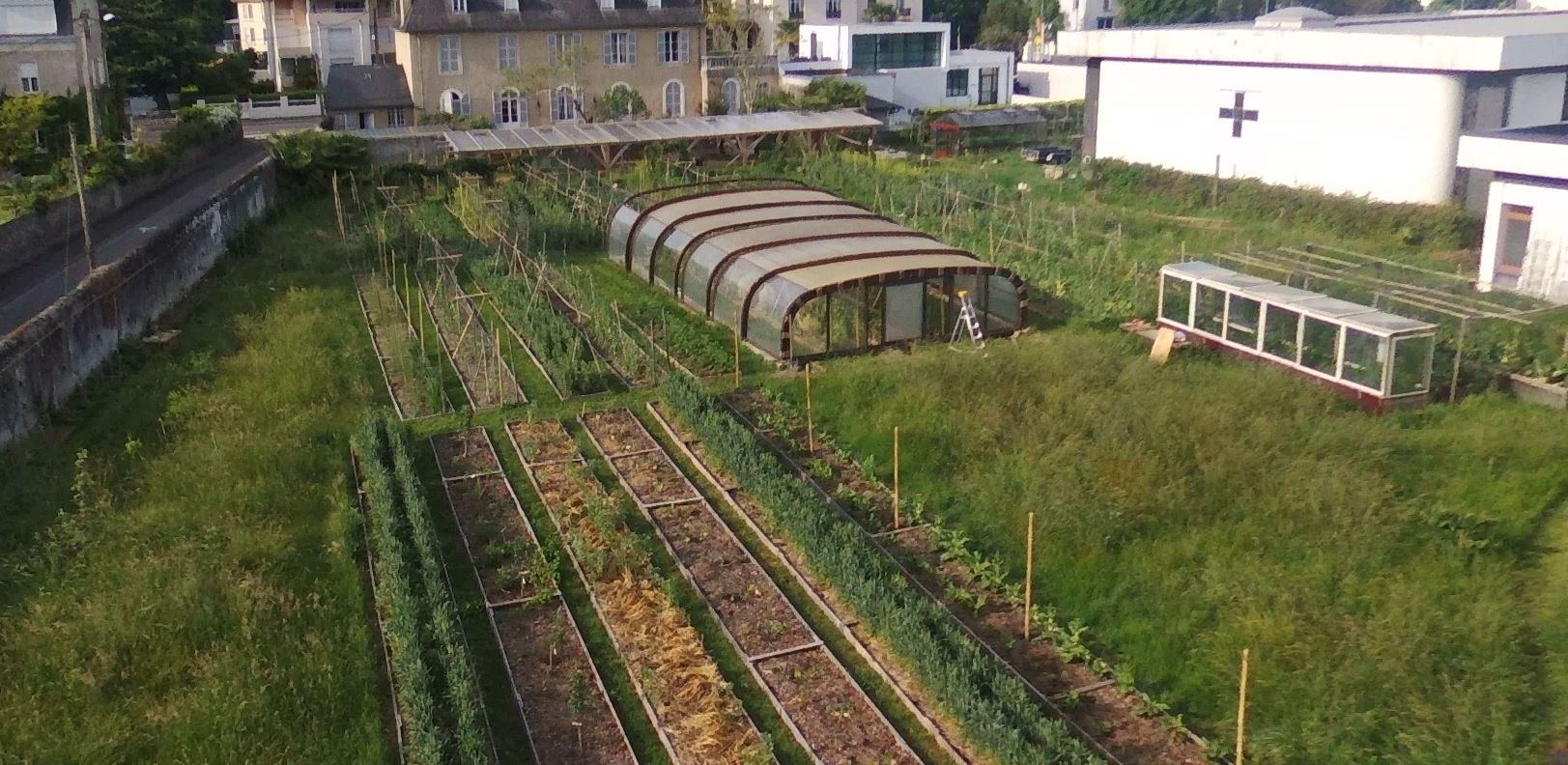 Le jardin vu du ciel
