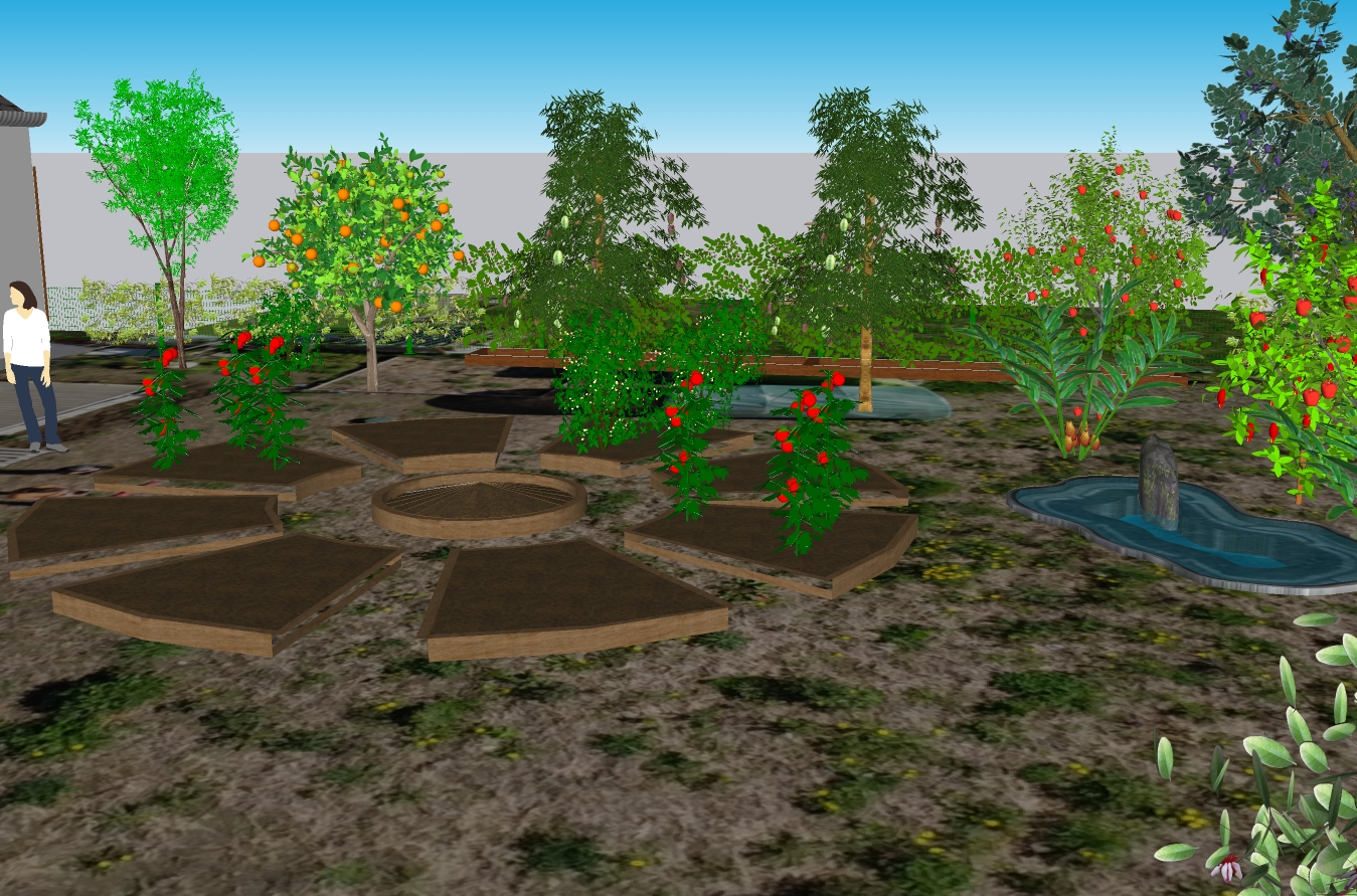 Design jardin nourricier
